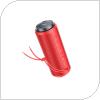 Φορητό Ηχείο Bluetooth Borofone BR22 Sports TWS BT 5.4 Ραδιόφωνο FM USB AUX TF Card 1200mAh 10W Κόκκινο