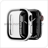 Θήκη PC Dux Ducis Hamo Metallic Apple Watch 10 46mm Ασημί