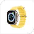 Λουράκι Σιλικόνης Dux Ducis OceanWave Bracelet Apple Watch (38/ 40/ 41mm) Κίτρινο