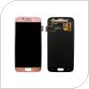LCD with Touch Screen Samsung G930 Galaxy S7 Rose-Gold (Original)