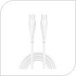 USB 2.0 Cable inos UltraCon USB C to USB C 60W 1m White