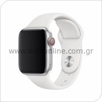 Λουράκι Devia Sport Apple Watch (42/ 44/ 45mm) Deluxe Λευκό