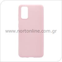 Soft TPU inos Samsung G980 Galaxy S20 S-Cover Dusty Rose