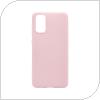 Θήκη Soft TPU inos Samsung G980 Galaxy S20 S-Cover Dusty Ροζ