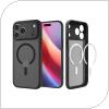 Θήκη TPU & PC Spigen Ultra Hybrid Mag Magsafe Apple iPhone 17 Pro Max Frost Μαύρο