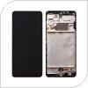 LCD with Touch Screen & Front Cover Samsung A325F Galaxy A32 4G Phantom Black (Original)