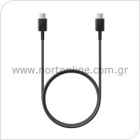 USB 2.0 Cable Samsung EP-DN975BBEG USB C to USB C 1m Black