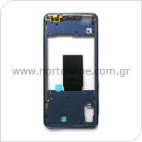 Μεσαίο Πλαίσιο Samsung A405F Galaxy A40 Μπλε (Original)