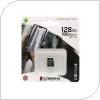Κάρτα μνήμης Micro SDHC C10 UHS-I U1 Kingston Canvas Select Plus 100MB/s 128Gb