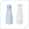 Smart Μπουκάλι-Θερμός UV Noerden LIZ Ανοξείδωτο 350ml Μπλε + Λευκό