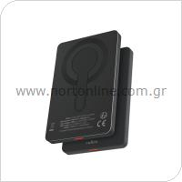 Φορτιστής Ανάγκης Maxlife MXPB-05 Magnetic Wireless PD 20W 5000mAh Μαύρο