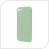 Θήκη Liquid Silicon inos Apple iPhone 8/ iPhone SE (2020) L-Cover Λαδί