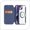 Flip Case Dux Ducis Skin X Pro Wallet Apple iPhone 15 Blue