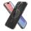 TPU & PC Back Cover Case Spigen Ultra Hybrid Mag Magsafe Apple iPhone 15 Pro Max Clear-Graphite