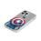 Soft TPU Case Marvel Captain America 002 Apple iPhone 15 Partial Print Transparent