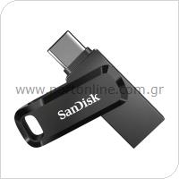 USB 3.1 Flash Disk SanDisk Ultra Dual Drive Go SDDDC3 USB C & USB A 128GB 150MB/s Black