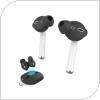 Earhooks Σιλικόνης με Θήκη AhaStyle PT66 Apple Earpods & Airpods Enhanced Sound Μαύρο (3 ζεύγη)