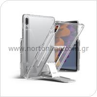 TPU & PC Back Cover Case with Stand Ringke Fusion Combo Samsung T870 Galaxy Tab S7 Wi-Fi/ T875 Galaxy Tab S7 4G Clear