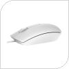 Ενσύρματο Ποντίκι Dell MS116 Λευκό