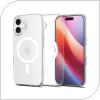 Θήκη TPU Spigen Liquid Crystal Apple iPhone 17 Διάφανο-Λευκό