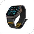 Λουράκι Spigen Athlex Air Apple Watch 6/ 7/ 8/ 9/ 10/ SE/ Ultra 1/ 2 (44/ 45/ 46/ 49mm) Active Μαύρο