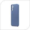 Θήκη Liquid Silicon inos Samsung A556 Galaxy A55 5G L-Cover Γκρι-Μπλε