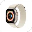 Strap Devia Sport5 Nylon Woven Apple Watch (38/ 40/ 41mm) Deluxe White Starlight