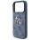 Θήκη PU Guess Apple iPhone 17 Pro Max Hardcase Big Logo 4G Μπλε