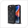 Θήκη PU Karl Lagerfeld Apple iPhone 15 Pro Magsafe Leather Karl Head Μαύρο