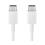 USB 2.0 Cable Samsung EP-DX310JWEG USB C to USB C 3A 1,8m White