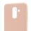 Liquid Silicon inos Samsung A600F Galaxy A6 (2018) L-Cover Salmon Pink