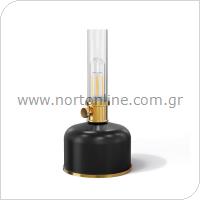 Night Lamp LED Forever Light FLR-25 Retro Petroleum ABS Black