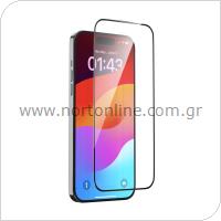 Tempered Glass Full Face Dust-Proof Devia Apple iPhone 15 Pro Max Van Διάφανο (1 τεμ.)