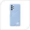 Θήκη Σιλικόνης με Card Slot Samsung EF-OA235TLEG A235F Galaxy A23/ A236B Galaxy A23 5G Μπλε