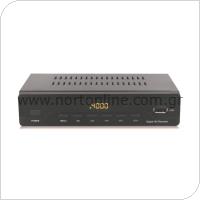 Επίγειος Ψηφιακός Δέκτης MPEG 4 Digitalbox HDT-1100 W3 Η265 με Χειριστήριο Learning