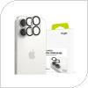 Tempered Glass Full Face Ringke για Τζαμάκι Κάμερας Apple iPhone 17 Μαύρο (2 τεμ)