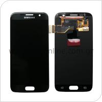 LCD with Touch Screen Samsung G930 Galaxy S7 Black (Original)