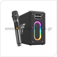Portable Bluetooth Speaker HiFuture Music Box Karaoke BT 5.0 12000mAh 100W Black