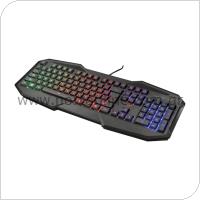 Wired Keyboard Trust GXT 830-RW Avonn Illuminated Gaming Black