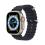 Strap Dux Ducis OceanWave Silicone Bracelet Apple Watch (42/ 44/ 45mm) Midnight