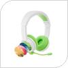 Ασύρματα Ακουστικά Κεφαλής BuddyPhones School+ για Παιδιά Πράσινο