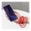 Universal Neck Strap inos for Mobile Phones Gray-Purple