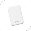 Ασύρματος Φορτιστής Ανάγκης Devia EP114 Magnetic PD 20W 5000mAh Smart Λευκό