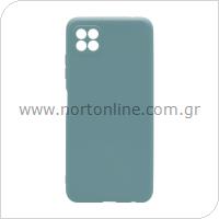 Θήκη Soft TPU inos Samsung A226B Galaxy A22 5G S-Cover Πετρολ