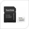 Κάρτα μνήμης Micro SDXC C10 UHS-I SanDisk High Endurance 100MB/s 128Gb + 1 ADP