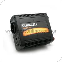 Inverter Αυτοκινήτου Duracell 12V σε 230V & Θύρα USB 2.4A 400W