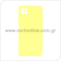 Θήκη Soft TPU inos Samsung A226B Galaxy A22 5G S-Cover Κίτρινο