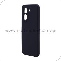 Θήκη Liquid Silicon inos Xiaomi Redmi A5 Velvet Σκούρο Μπλε