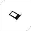 Sim Card Holder Apple iPhone 7 Plus Glossy Black (OEM)