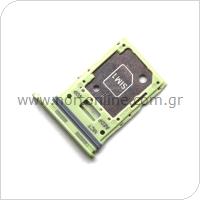 Sim & SD Card Holder Samsung A546B Galaxy A54 5G Lime (Original)